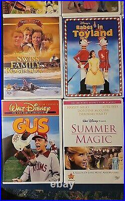 Walt Disney Old Time Classics Non- Animated Lot Of 40 DVDs