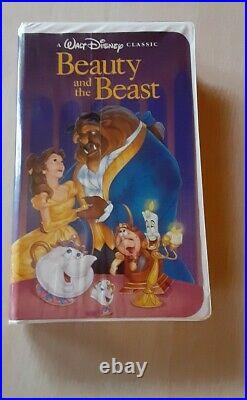 Walt Disney The Classics Beauty and the Beast Black Diamond (VHS 1991) 1325 RARE