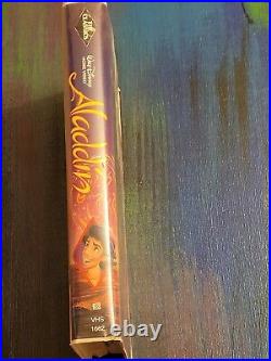 Walt Disney The Classics Black Diamond VHS Video Tape Movie Aladdin