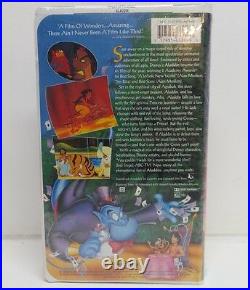 Walt Disney The Classics Black Diamond VHS Video Tape Movie Aladdin #1662