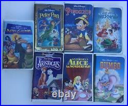 Walt Disney The Classics & Masterpiece Lot of 7 Peter Pan, Dumbo, Alice, Mermaid