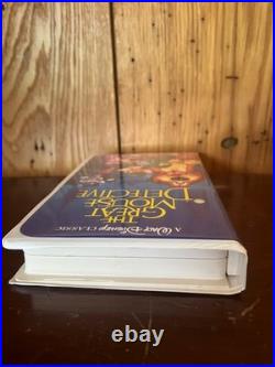 Walt Disney The Great Mouse Detective VHS Tape The Classics Animation Detective
