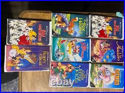 Walt Disney VHS lot BLACK DIAMOND classics, vintage, RARE