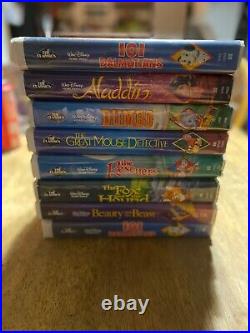 Walt Disney VHS lot BLACK DIAMOND classics, vintage, RARE