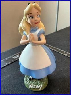 Walt Disney WDCC Alice in Wonderland Yes Your Majesty March 1999 Classics Vtg