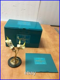Walt Disney WDCC Beauty & the Beast Vive L'Amour Lumiere Figurine WithCOA & Box