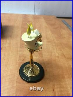Walt Disney WDCC Beauty & the Beast Vive L'Amour Lumiere Figurine WithCOA & Box