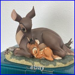 Walt Disney WDCC Classics Collection Bambi & Mother 1204799 figurine CoA Box