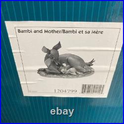 Walt Disney WDCC Classics Collection Bambi & Mother 1204799 figurine CoA Box