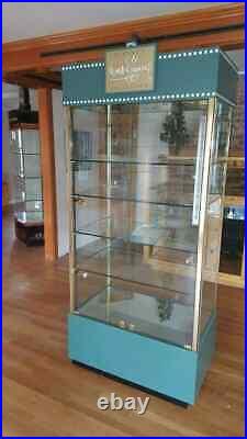 Walt Disney WDCC Classics Collection Store Display Curio Cabinet's ONLY