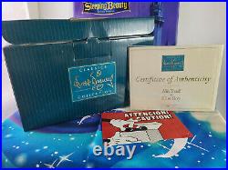 Walt Disney WDCC Mr. Toad as Blue Boy LE Brand New w COA RARE