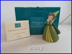 Walt Disney WDCC Sleeping Beauty A Little Bit of Both Fauna Box And COA