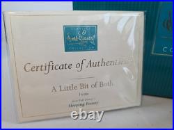 Walt Disney WDCC Sleeping Beauty A Little Bit of Both Fauna Box And COA