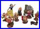 Walt Disney WDCC Snow White 7 Dwarfs Dancing Statues Figurines Organ COA Boxes