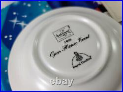Walt Disney WDCC Tea for Two Gus and Jaq LE COA Saucer Key VERY RARE Cinderella