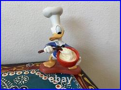 Walt Disney Wdcc Chef Donald Donald Duck Somethings Cooking Figurine