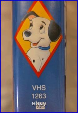 Walt Disney's 101 Dalmatians The Classics Collection Black Diamond VHS 1263 Walt Disney's 101 Dalmatians The Classics Collection Black Diamond VHS 1263