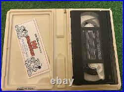 Walt Disney's 101 Dalmatians (VHS 1992) Classic BLACK DIAMOND Edition RARE