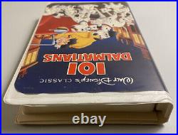 Walt Disney's 101 Dalmatians VHS The Classics Black Diamond Collection RARE! 1ST