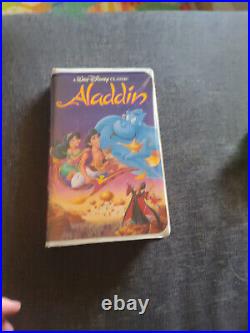 Walt Disney's Aladdin VHS Tape RARE Black Diamond Classic #1662