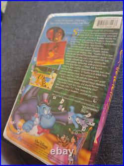 Walt Disney's Aladdin VHS Tape RARE Black Diamond Classic #1662