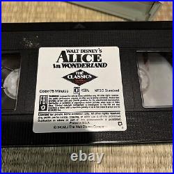 Walt Disney's Alice in Wonderland The Black Diamond Classics (VHS Tape,)