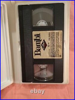 Walt Disney's BAMBI VHS Tape Black Diamond Edition #942 Classic