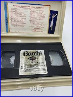 Walt Disney's Bambi Original Animated Movie Classic VHS Black Diamond