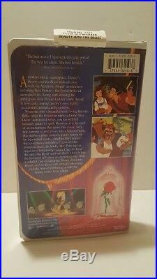 Walt Disney's Beauty and The Beast (VHS, 1992) Black Diamond The Classics
