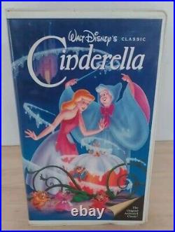 Walt Disney's Cinderella Black Diamond Edition The Classics (VHS Tape, 1988)