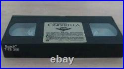 Walt Disney's Cinderella Black Diamond Edition The Classics (VHS Tape, 1988)