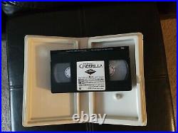 Walt Disney's Cinderella Black Diamond-The Classics VHS Tape 410 with Hologram