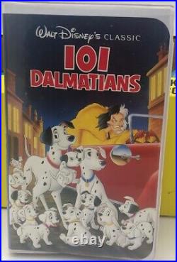 Walt Disney's Classic 101 Dalmatians Black Diamond VHS 1263 Pre-Owned Highly