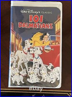 Walt Disney's Classic 101 Dalmatians Black Diamond (VHS, Video Tape 1992)