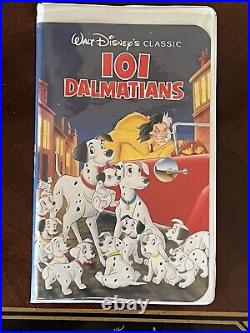Walt Disney's Classic 101 Dalmatians Black Diamond (VHS, Video Tape 1992)