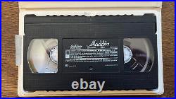 Walt Disney's Classic ALADDIN VHS Rare Black Diamond Edition