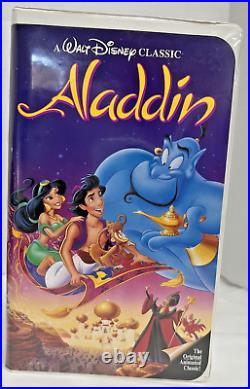 Walt Disney's Classic Aladdin Black Diamond The Classics (VHS, 1993)