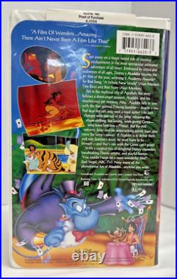 Walt Disney's Classic Aladdin Black Diamond The Classics (VHS, 1993)