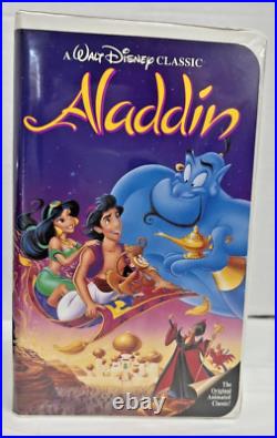 Walt Disney's Classic Aladdin Black Diamond The Classics (VHS, 1993)