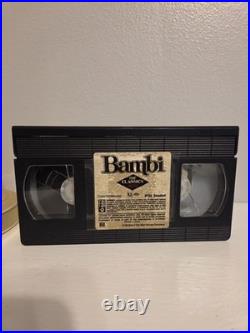 Walt Disney's Classic Bambi Black Diamond 1989 Rare 942