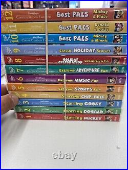 Walt Disney's Classic Cartoon Favorites Entire Complete Set 1-12! Quick Shipping