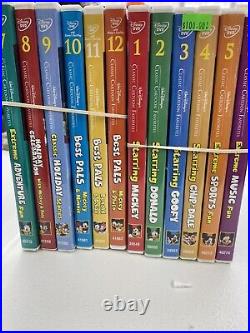 Walt Disney's Classic Cartoon Favorites Entire Complete Set 1-12! Quick Shipping