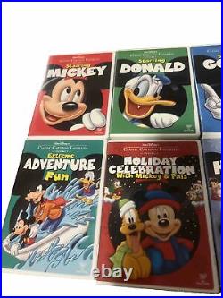 Walt Disney's Classic Cartoon Favorites Volumes 1-12 OOP DVD Lot Complete