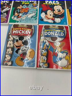 Walt Disney's Classic Cartoon Favorites Volumes 1-7, 10-12 & 1-3 Fun Factory DVD
