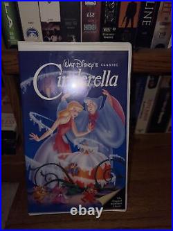 Walt Disney's Classic- Cinderella VHS Tape Black Diamond Edition #410