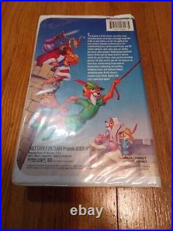 Walt Disney's Classic Robin Hood (VHS, 1991) Rare Collectible Black Diamond