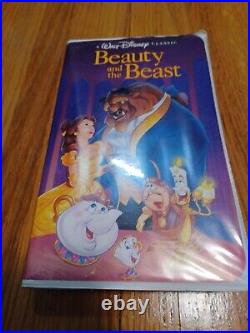 Walt Disney's Classic The Beauty And The Beast VHS Black Diamond Edition