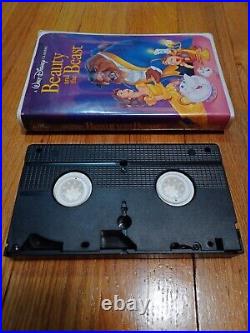 Walt Disney's Classic The Beauty And The Beast VHS Black Diamond Edition