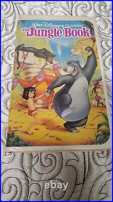 Walt Disney's Classic The Jungle Book Disney (VHS, 1991) Black Diamond Edition