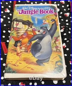 Walt Disney's Classic The Jungle Book VHS 1122 Black Diamond